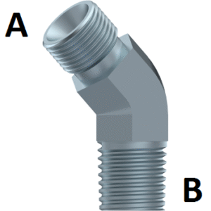 45° BSP - BSP (м.-м.)